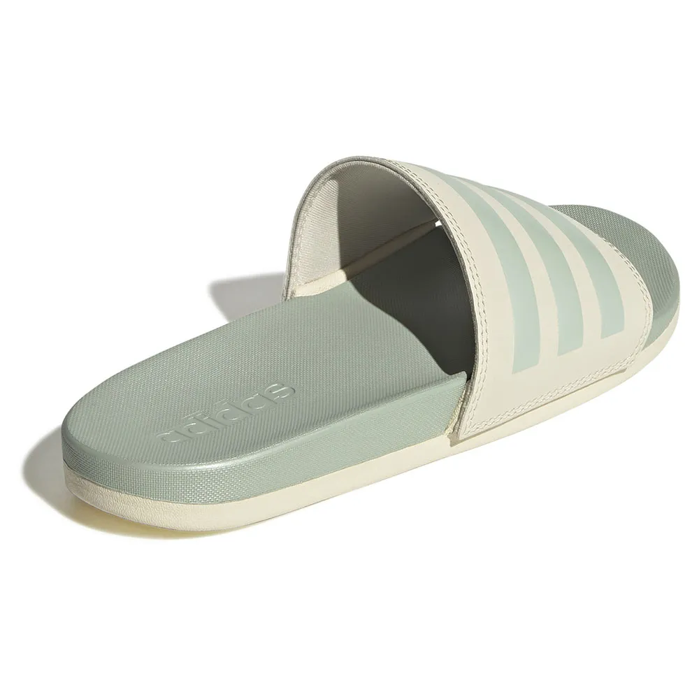 Купить adidas ji4729/6 Шлёпанцы Adilette Comfort Wonder White / Linen Green Met / Linen Green Met 32x20x10 EU 38 7ft.ru в интернет магазине Семь Футов