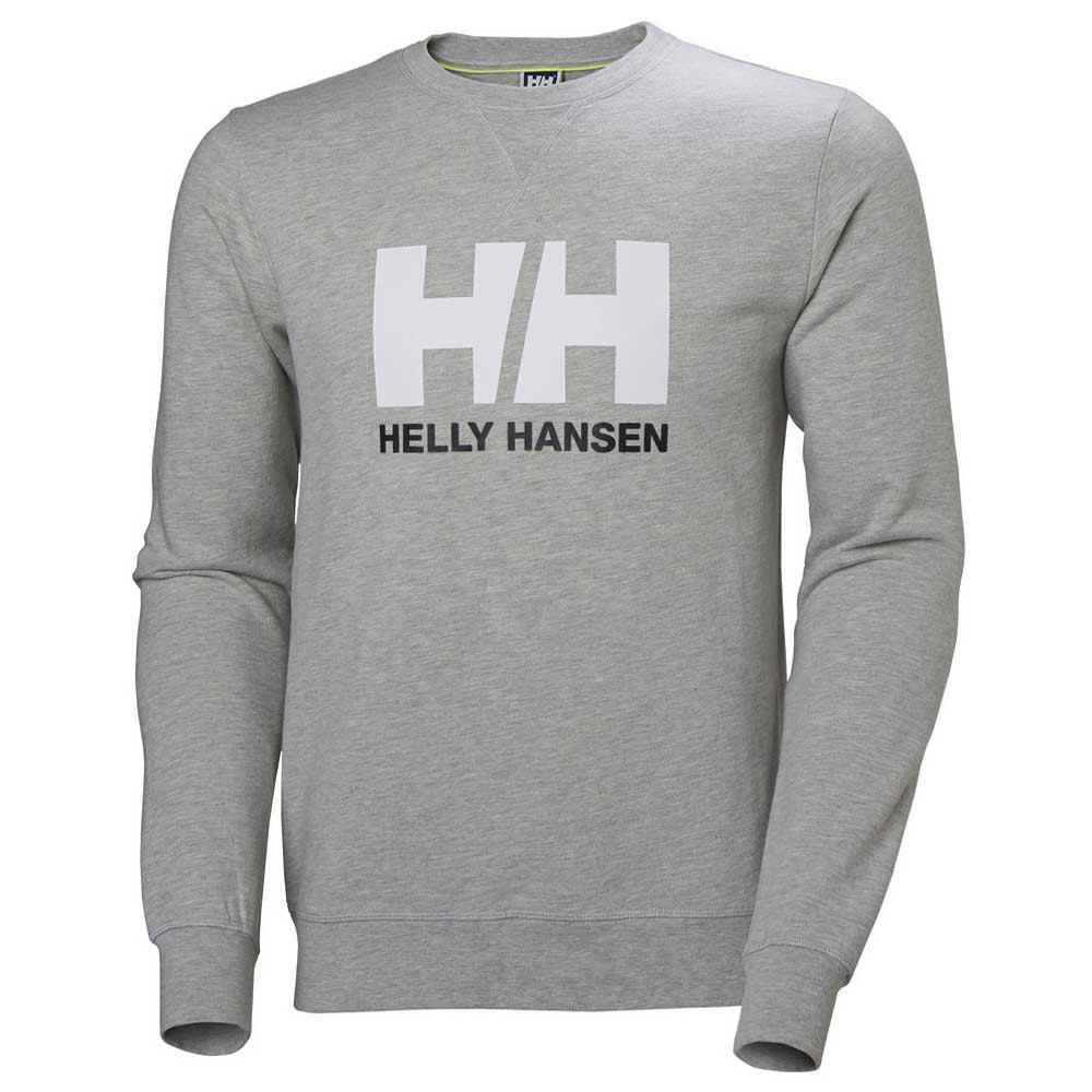 Купить Helly hansen 34000_950-M Толстовка Толстовка Logo Crew Серый Grey Melange M 7ft.ru в интернет магазине Семь Футов