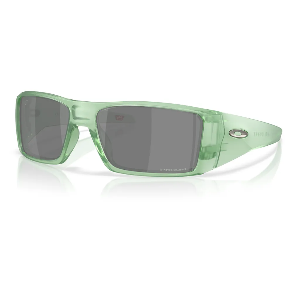 Купить Oakley OO9231-2261-61 Солнцезащитные очки Heliostat Бесцветный Matte Trans Jade Prizm Black/CAT3 7ft.ru в интернет магазине Семь Футов