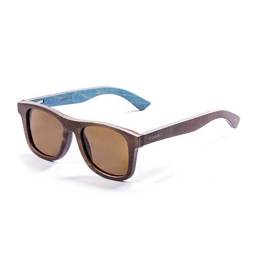 Купить Ocean sunglasses 54001.3 поляризованные солнцезащитные очки Venice Beach Wood Brown 7ft.ru в интернет магазине Семь Футов