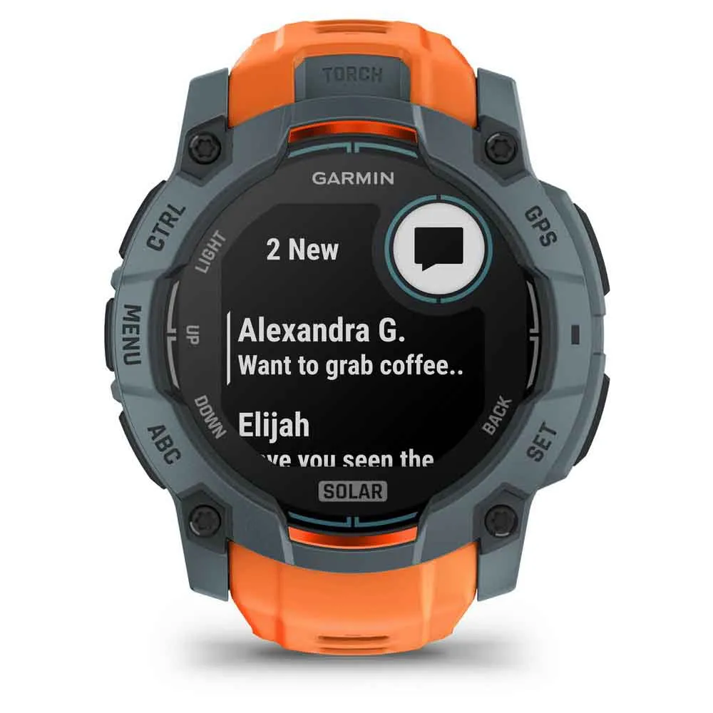Купить Garmin 010-02935-01 Часы Instinct 3 50 mm Solar Оранжевый Grey / Orange 7ft.ru в интернет магазине Семь Футов