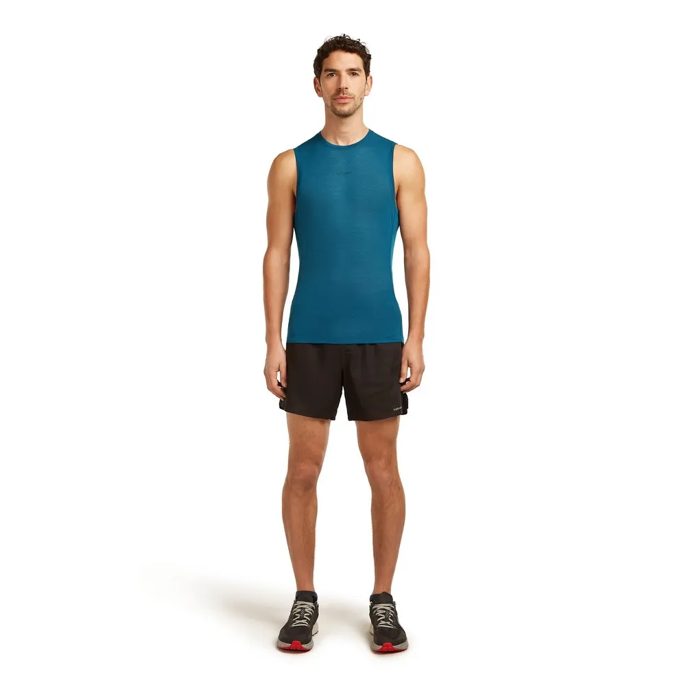 Купить Icebreaker 0a571e0gp/l базовый слой без рукавов Merino Blend 75 Cool-Lite™ Featherlight™ Atlantis 30x25x2 7ft.ru в интернет магазине Семь Футов