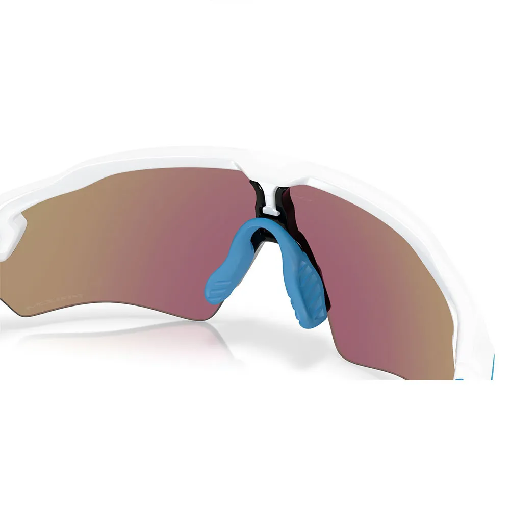 Купить Oakley OO9510-0131 Солнцезащитные очки Radar ev s path Бесцветный Polished White 01 Prizm Sapphire/CAT3 7ft.ru в интернет магазине Семь Футов