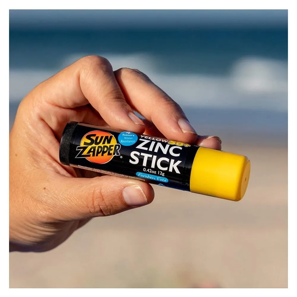 Купить Sun zapper szstick-yellow-os Солнцезащитный стик SPF 50+ 12 g 15x10x10 7ft.ru в интернет магазине Семь Футов