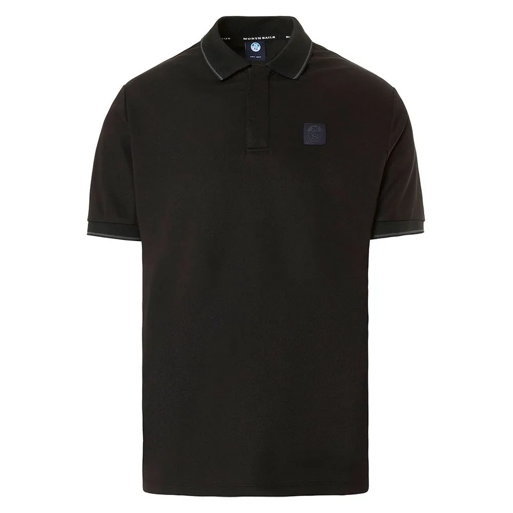 Купить North sails 692405-0999-XXL Поло с короткими рукавами Logo Черный Black 2XL 7ft.ru в интернет магазине Семь Футов
