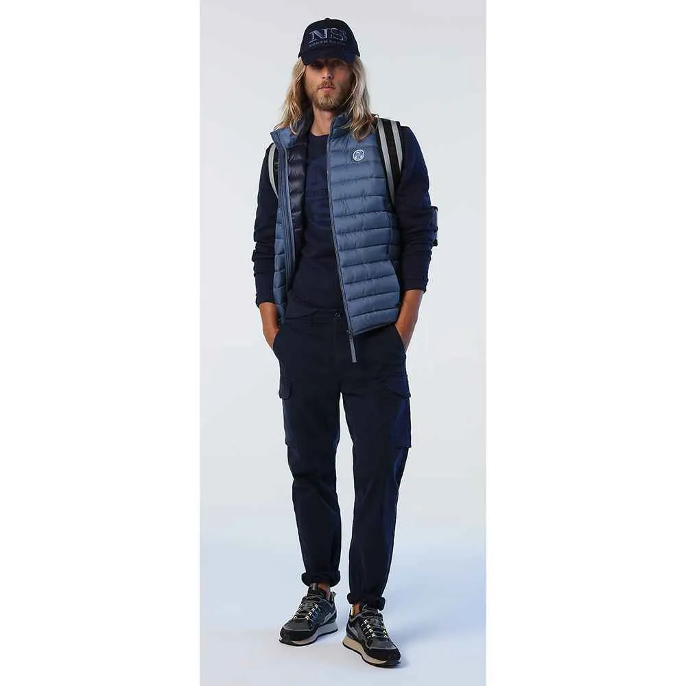Купить North sails 603131-0768-XL Жилет Skye Серый  China Blue XL 7ft.ru в интернет магазине Семь Футов