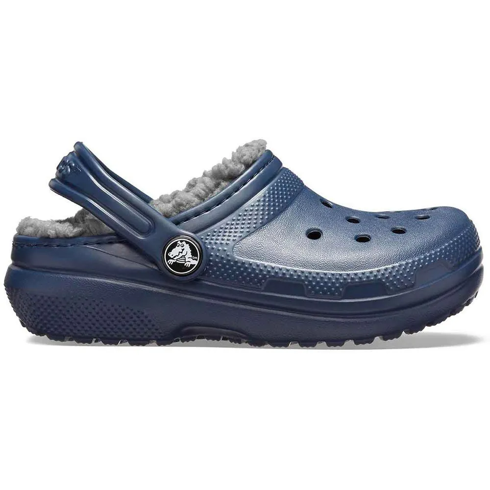Купить Crocs 207009-459b-c5 Деревянные башмаки Classic Lined Navy / Charcoal 35x25x15 EU 20 7ft.ru в интернет магазине Семь Футов
