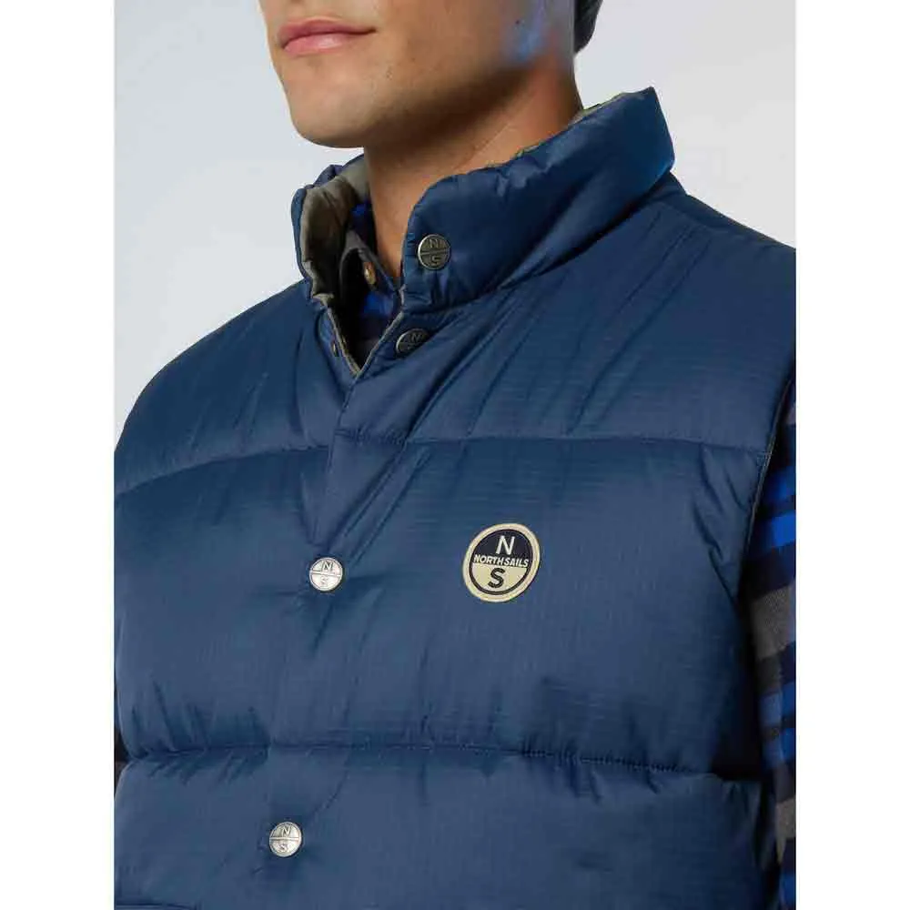 Купить North sails 603384-0787-l Жилет Shot Reversible Dark Denim 30x20x5 7ft.ru в интернет магазине Семь Футов