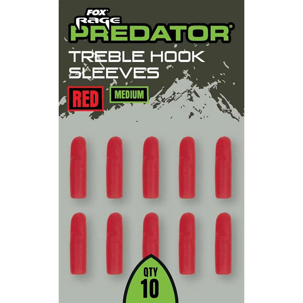 Купить Fox rage FAC101-UNIT резинки для хвоста Predator  Red M 7ft.ru в интернет магазине Семь Футов