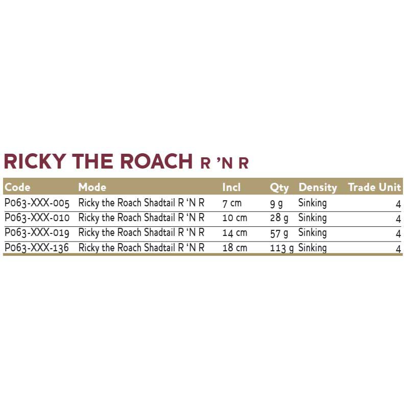 Купить Westin P063-136-019 Ricky The Roach Shadtail R´NR 140 Mm 57g Многоцветный Lively Roach 7ft.ru в интернет магазине Семь Футов