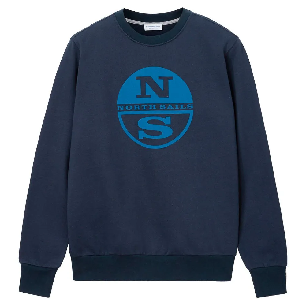 Купить North sails 691622-0802-S Толстовка Organic Fleece Голубой Navy Blue S 7ft.ru в интернет магазине Семь Футов