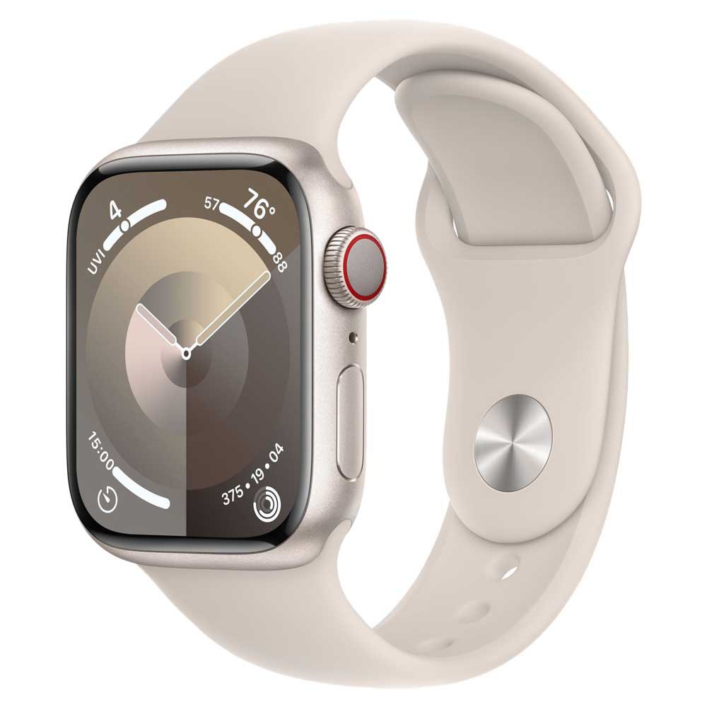 Купить Apple MRHP3QL/A Watch Series 9 GPS + Cellular 41 mm Sport Band Золотистый Starlight M-L 7ft.ru в интернет магазине Семь Футов