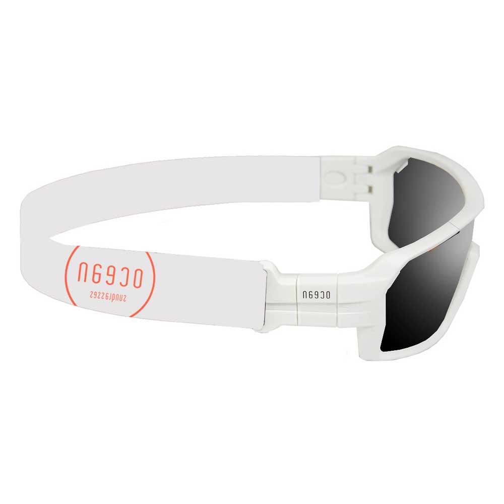 Купить Ocean sunglasses 3700.2X поляризованные солнцезащитные очки Chameleon Matte White White Strap/CAT3 7ft.ru в интернет магазине Семь Футов
