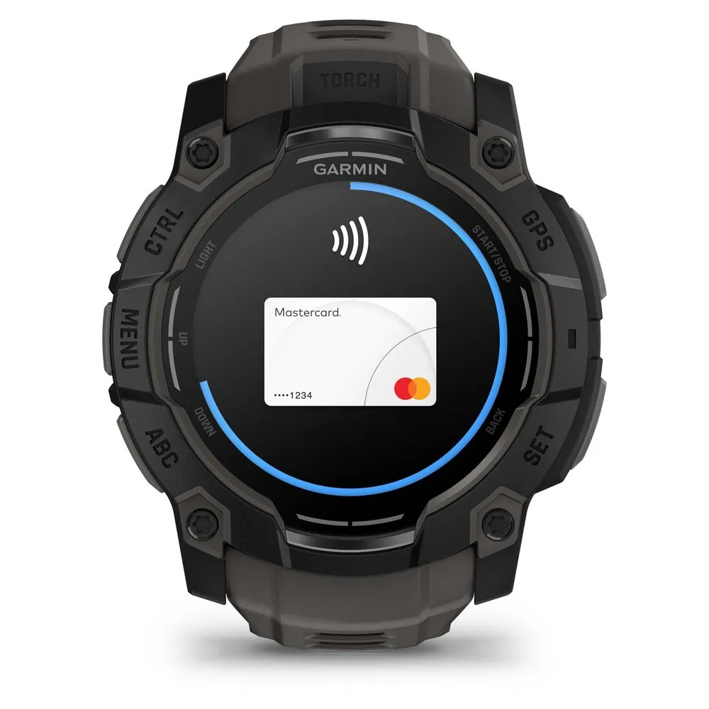 Купить Garmin 010-03020-00 Часы Instinct 3 50 mm Amoled Черный  Black / Carbon 7ft.ru в интернет магазине Семь Футов