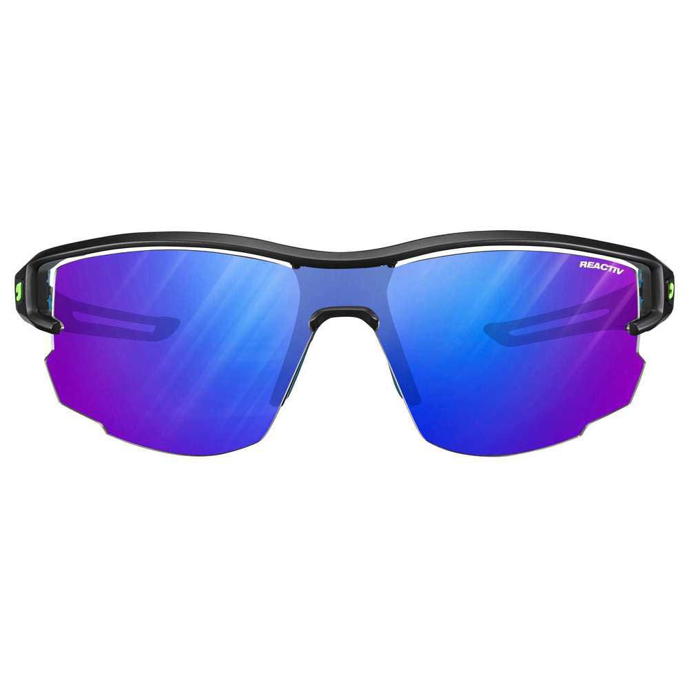 Купить Julbo J4833422 Солнцезащитные очки Aero  Black / Blue Reactiv Performance/CAT1-3 HC 7ft.ru в интернет магазине Семь Футов