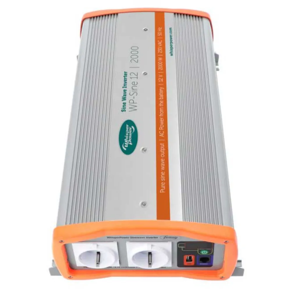 Купить Whisper power 61122500 Батарейный инвертор WP Sine Wave EU 12V 2000VA Grey 7ft.ru в интернет магазине Семь Футов