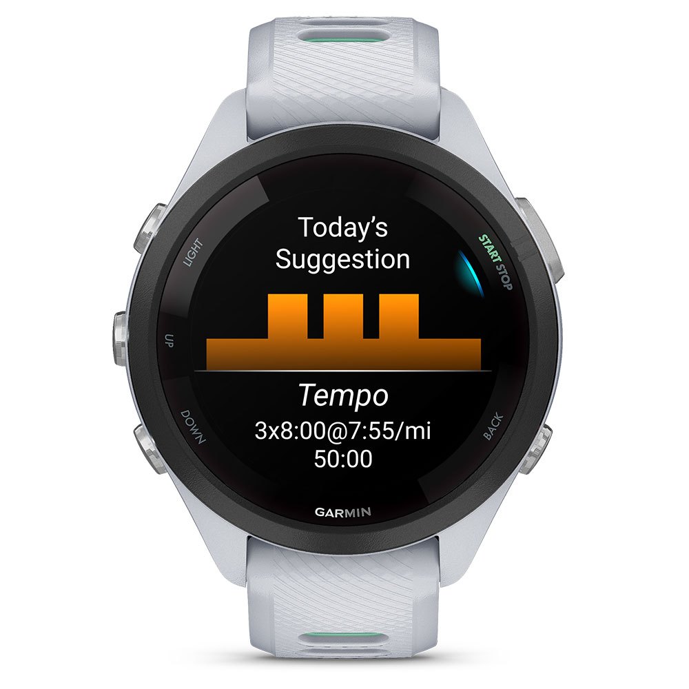 Купить Garmin 010-02810-14 Часы Forerunner 265S Серебристый  White / Green 7ft.ru в интернет магазине Семь Футов