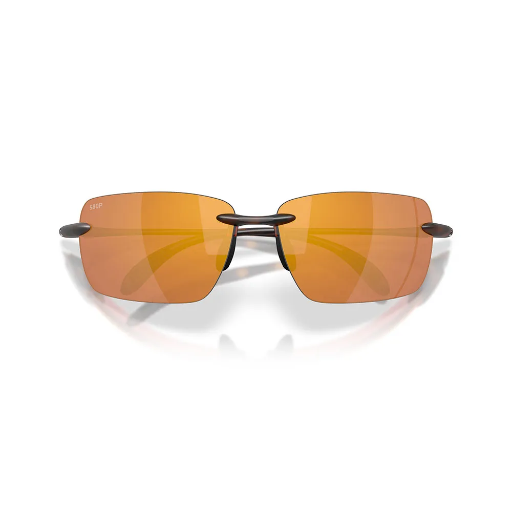 Купить Costa 06s9074-66-907407 поляризованные солнцезащитные очки Gulf shore Matte Tortoise 20x10x10 Gold Mirror 580P/CAT3 7ft.ru в интернет магазине Семь Футов