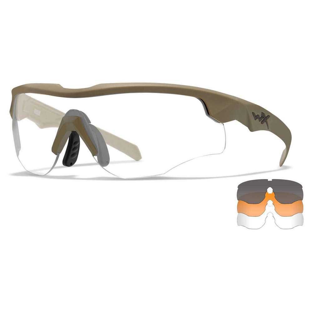 Купить Wiley x 2862-UNIT поляризованные солнцезащитные очки Rogue Comm Grey / Clear / Light Rust / Matte Tan 7ft.ru в интернет магазине Семь Футов