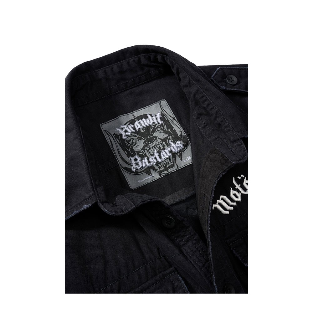 Купить Brandit 61015-2-S Рубашка с коротким рукавом Motörhead Vintage Черный Black S 7ft.ru в интернет магазине Семь Футов