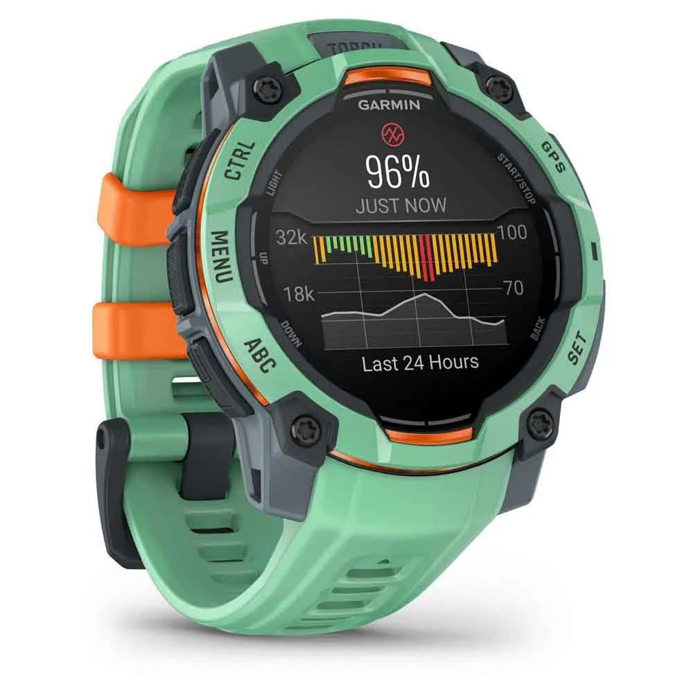 Купить Garmin 010-02936-01 Часы Instinct 3 45 mm Amoled  Green / Green 7ft.ru в интернет магазине Семь Футов