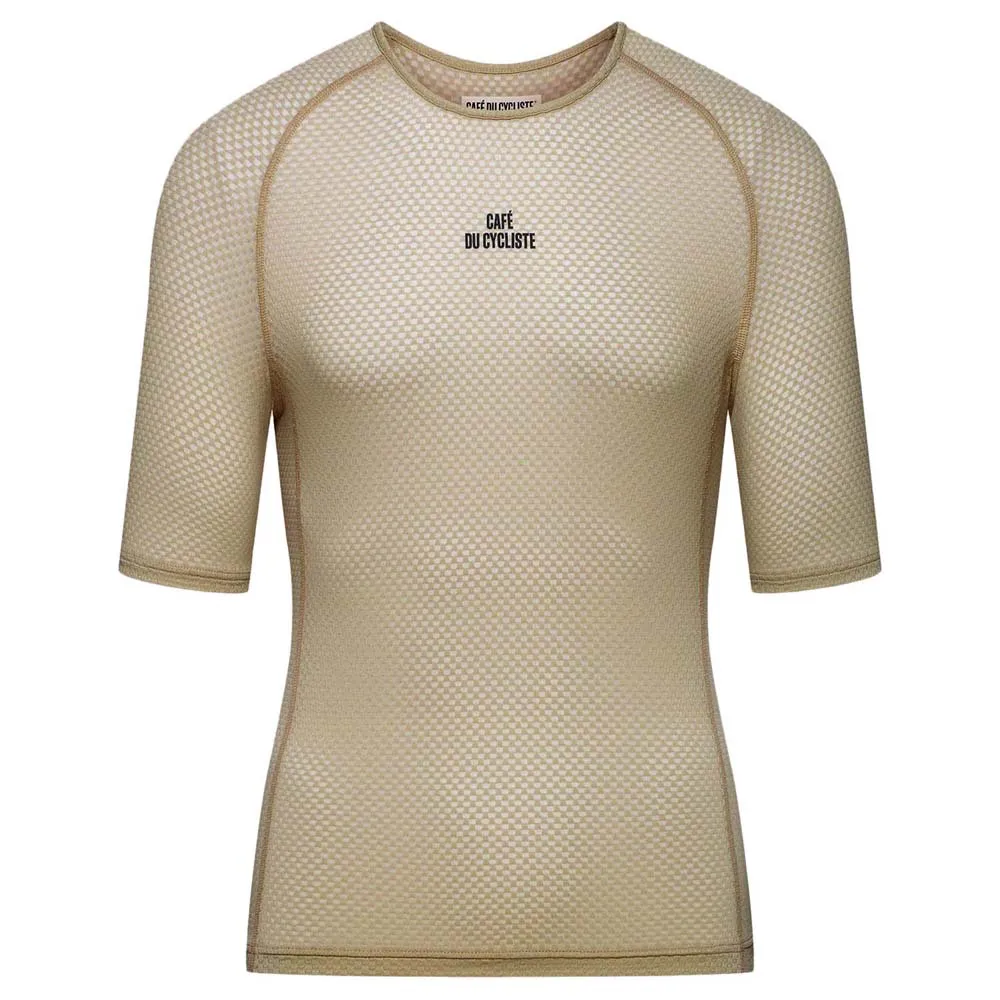 Купить Café du cycliste B-BSS-LILIAN-M-PEGY-L Базовый слой с коротким рукавом Liliane Pearl Grey L 7ft.ru в интернет магазине Семь Футов