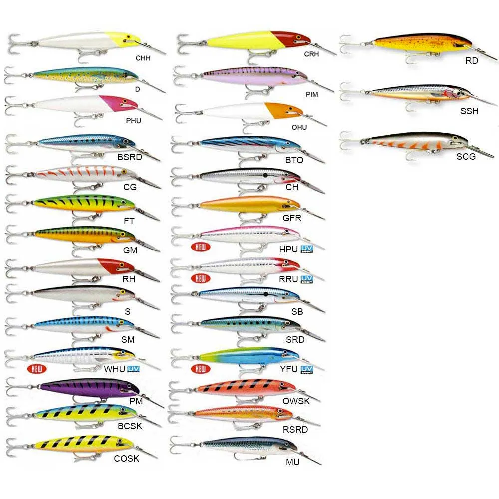 Купить Rapala 22677218977 Countdown Magnum 90 Mm 17g Многоцветный CH 7ft.ru в интернет магазине Семь Футов