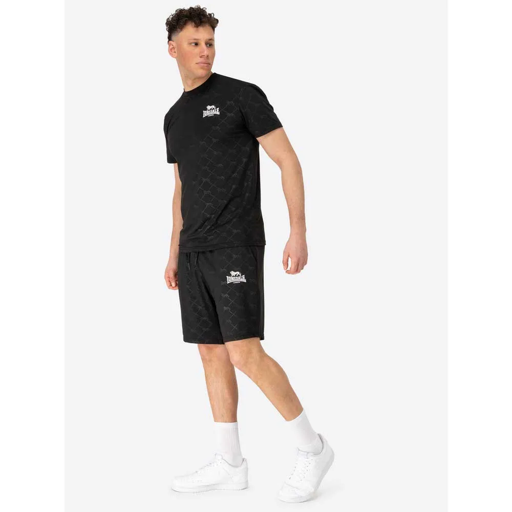 Купить Lonsdale 117822-1500-xxl комплект с коротким рукавом Prestwood Black / White 25x15x10 2XL 7ft.ru в интернет магазине Семь Футов