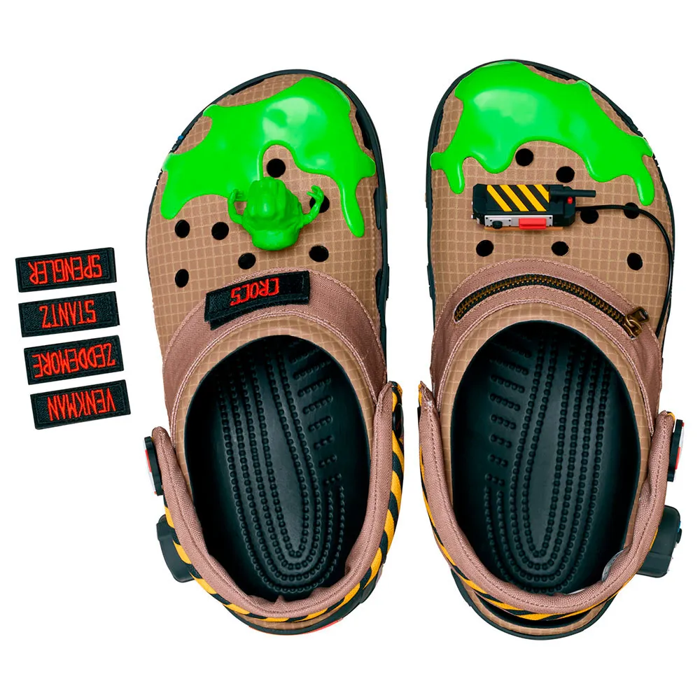 Купить Crocs 211414-90h-m1012 Деревянные башмаки Ghostbusters Classic Multi 35x25x15 EU 43 7ft.ru в интернет магазине Семь Футов