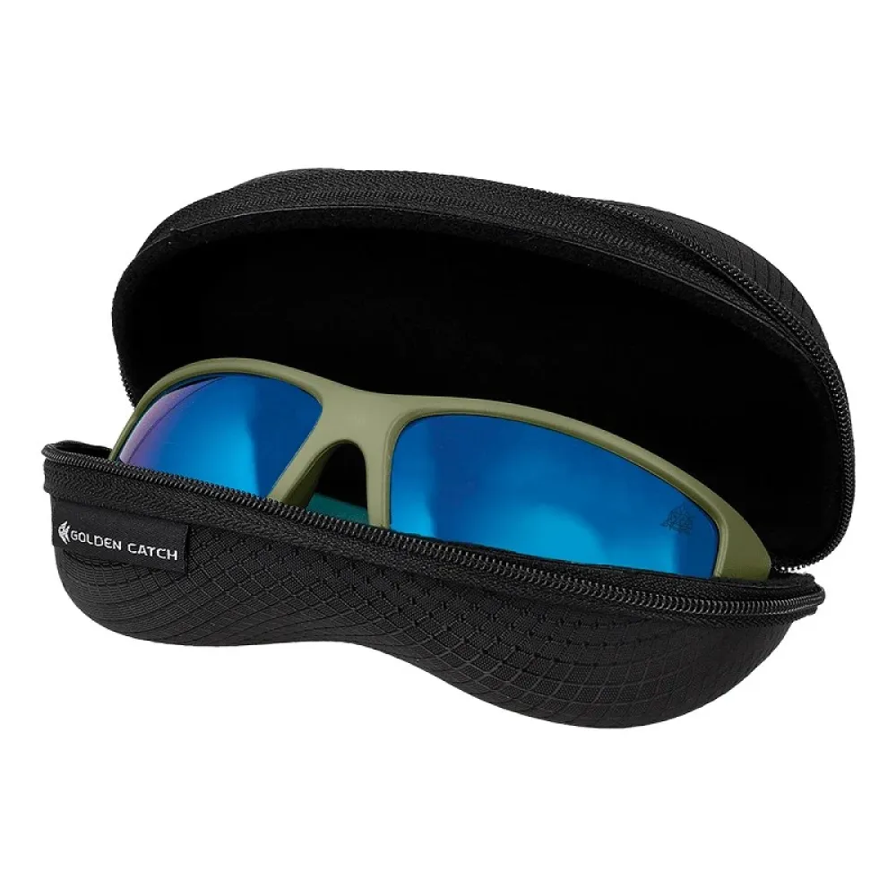 Купить Golden catch g.carp 2920042 поляризованные солнцезащитные очки Khaki Green 20x10x10 Magenta Green/CAT3 7ft.ru в интернет магазине Семь Футов