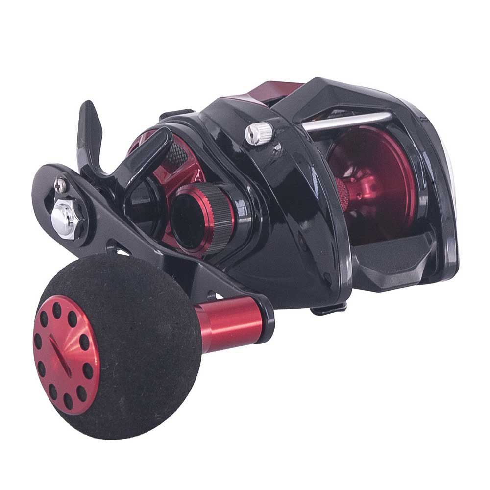 Купить Tica D2600573 Titan Claw Xtreme Катушка для джиггинга Black / Red 401H 7ft.ru в интернет магазине Семь Футов