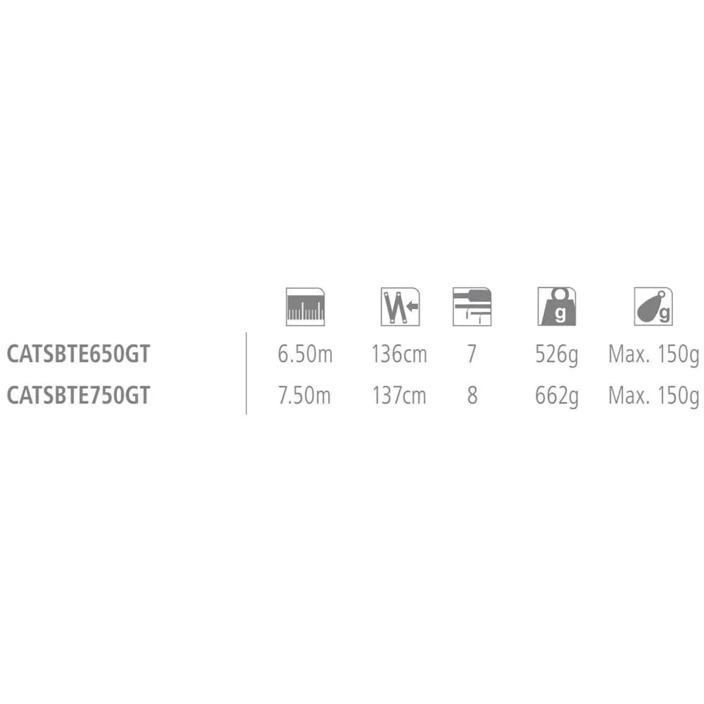 Купить Shimano fishing CATSBTE750 Болонская удочка Catana Static Bait Черный 7.50 m 7ft.ru в интернет магазине Семь Футов