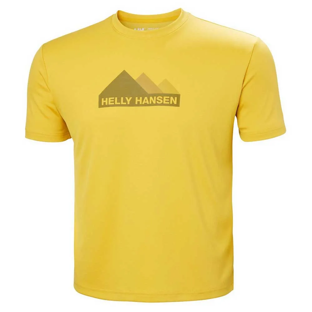 Купить Helly hansen 63088_348-XL Футболка с коротким рукавом Tech Graphic Gold Rush XL 7ft.ru в интернет магазине Семь Футов