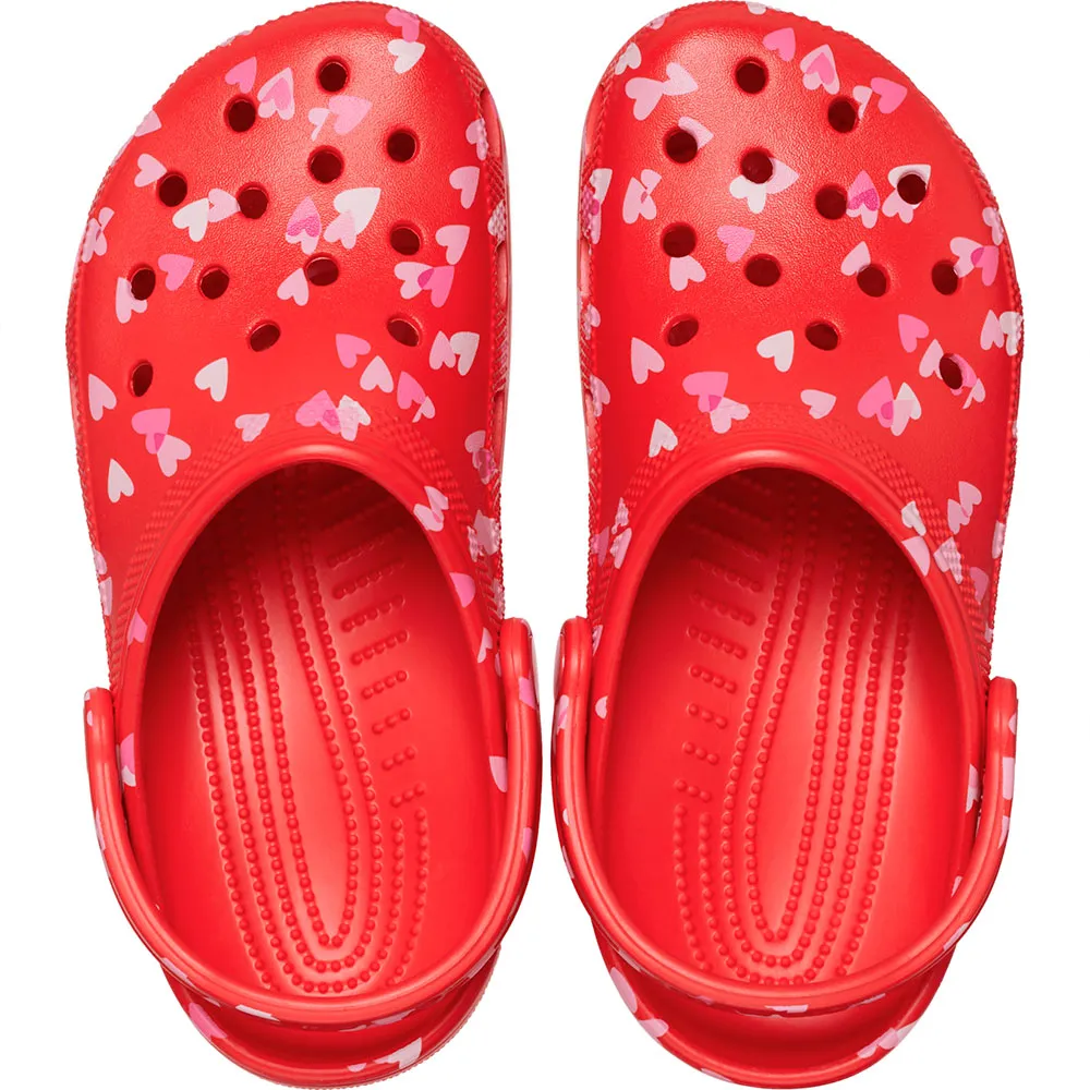 Купить Crocs 209682-6zr-m9/w11 Деревянные башмаки Classic Vday Cherry Red 35x25x15 EU 42 7ft.ru в интернет магазине Семь Футов