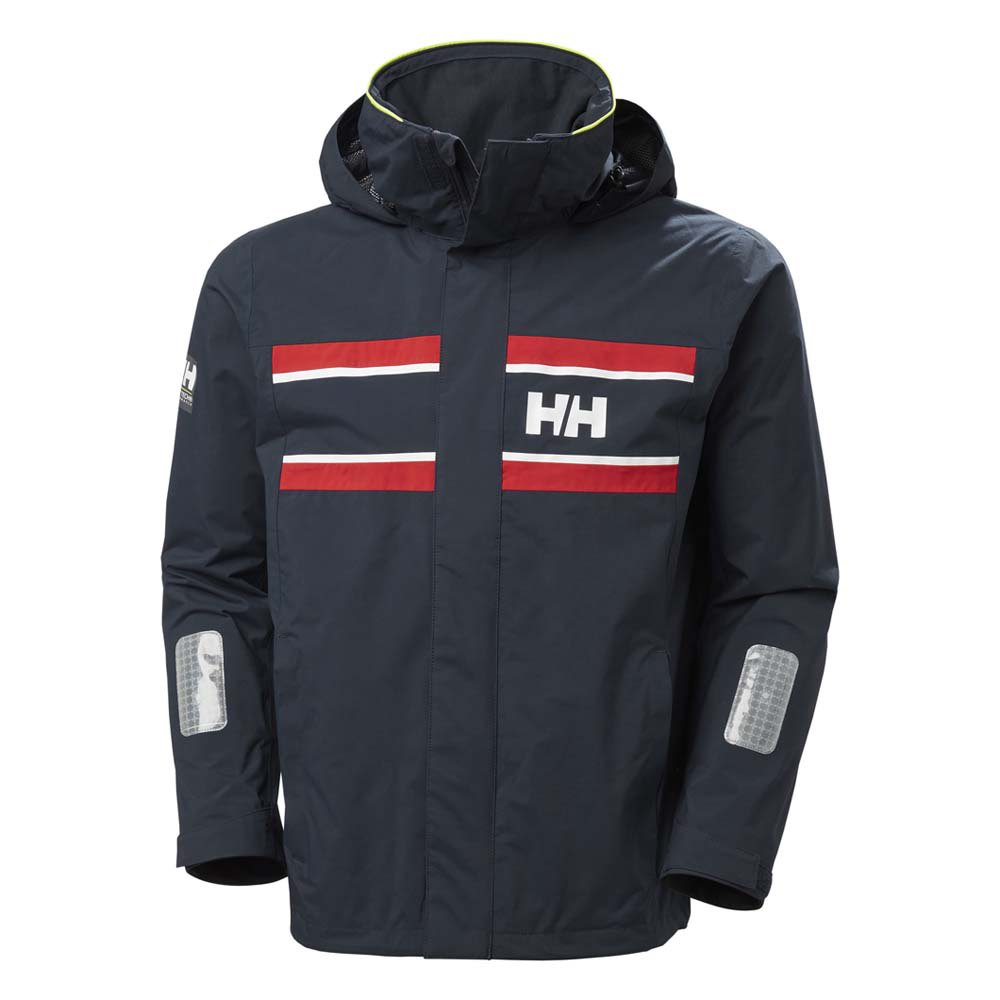 Купить Helly hansen 34217_597-XL Куртка Saltholm Голубой  Navy XL 7ft.ru в интернет магазине Семь Футов