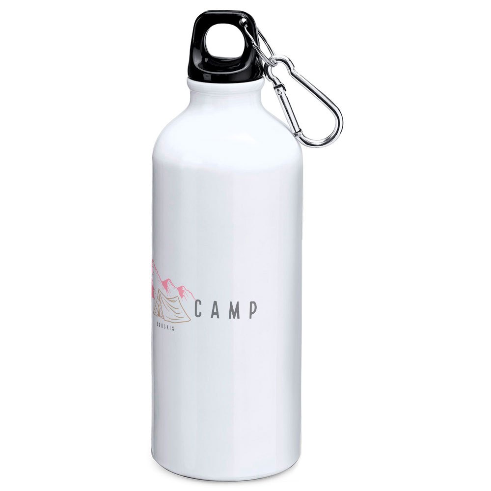 Купить Kruskis MD4049S101C185 Come And Camp Алюминиевая бутылка 800ml Бесцветный White 7ft.ru в интернет магазине Семь Футов