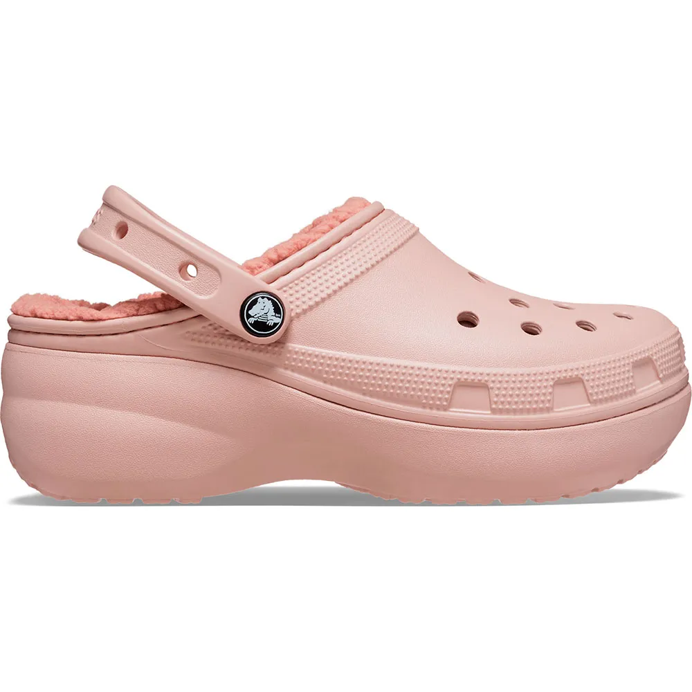 Купить Crocs 207938-6ty-w6 Деревянные башмаки Classic Platform Lined Pink Clay 35x25x15 EU 36 7ft.ru в интернет магазине Семь Футов