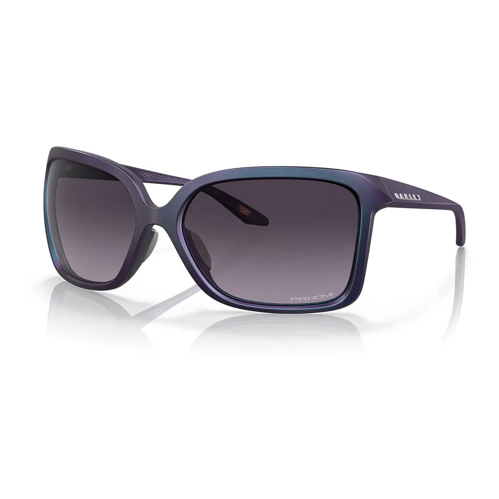 Купить Oakley OO9230-0661 Wildrye Prizm Женские солнцезащитные очки Matte Cyan / Purple Colorshift Prizm Grey Gradient/CAT3 7ft.ru в интернет магазине Семь Футов