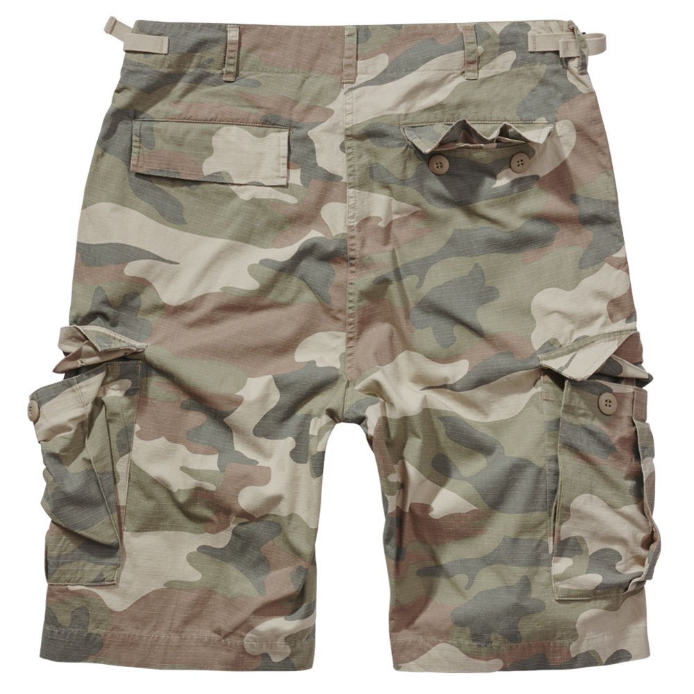 Купить Brandit 2019-107-6XL Шорты BDU Ripstop Коричневый  Light Woodland 6XL 7ft.ru в интернет магазине Семь Футов