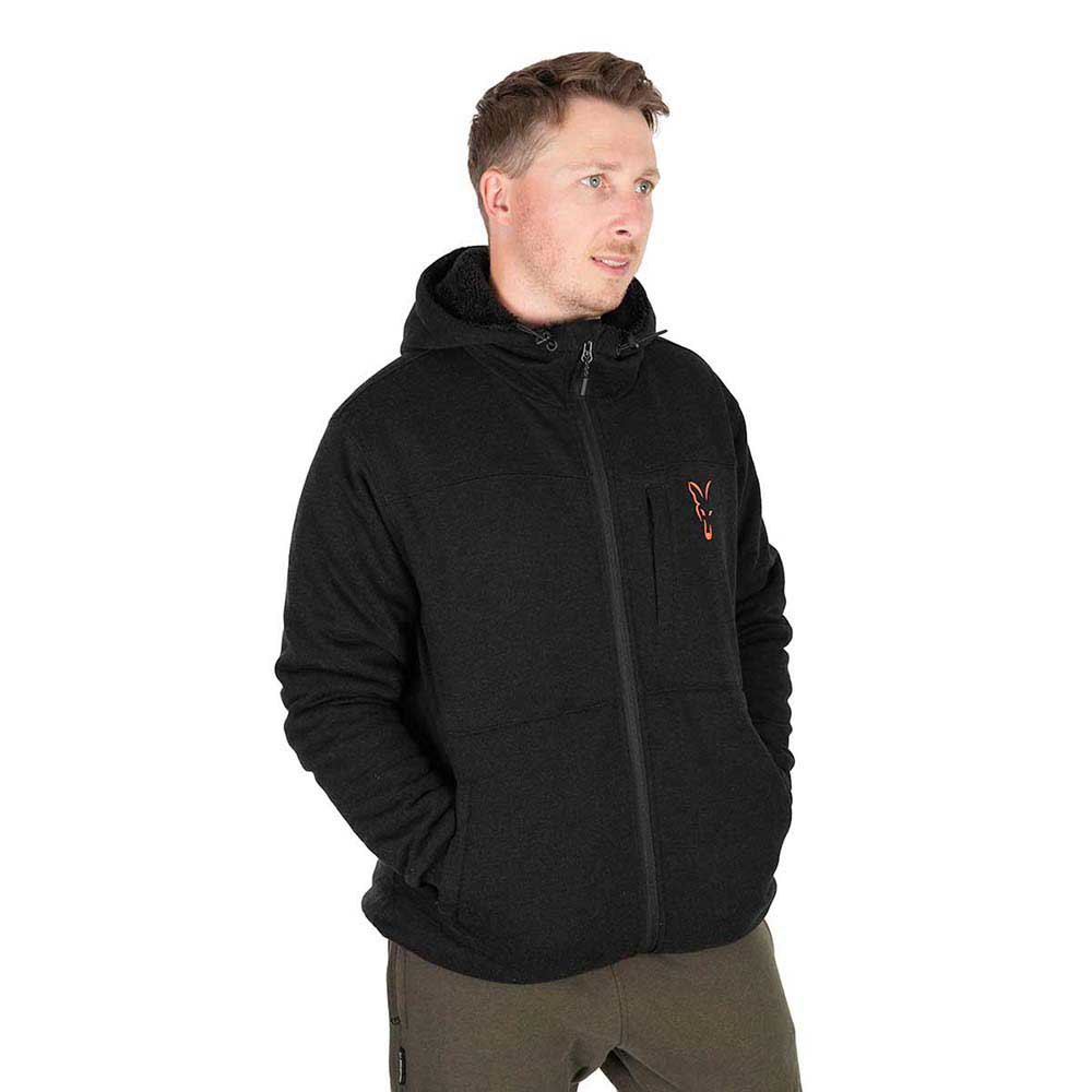 Купить Fox international CCL277 Толстовка на молнии Collection Sherpa Черный Black / Orange XL 7ft.ru в интернет магазине Семь Футов