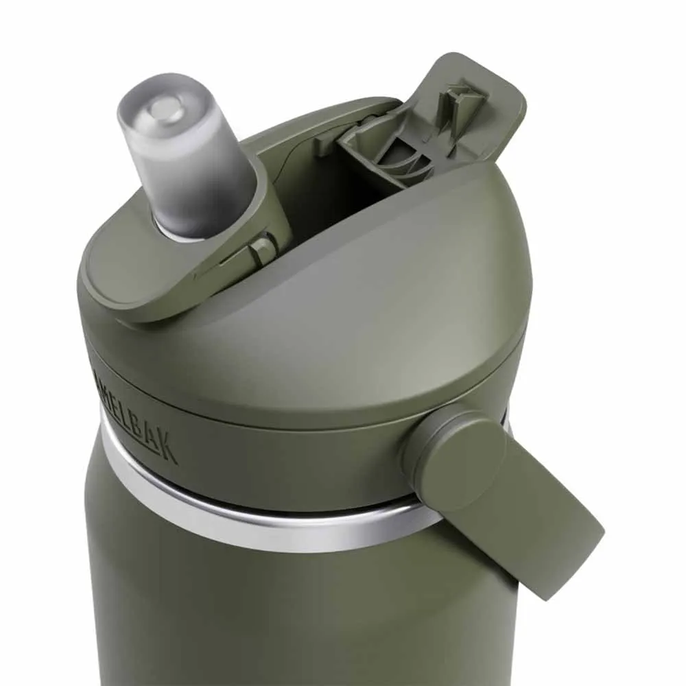 Купить Camelbak 360196-002 Бутылка Thrive Flip Straw VSS 750ml Moss 30x9x9 7ft.ru в интернет магазине Семь Футов