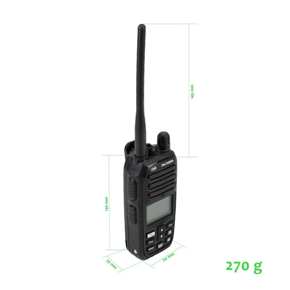 Купить PNI pni-ds890 портативная радиостанция DS890 Black 18x25x8 7ft.ru в интернет магазине Семь Футов