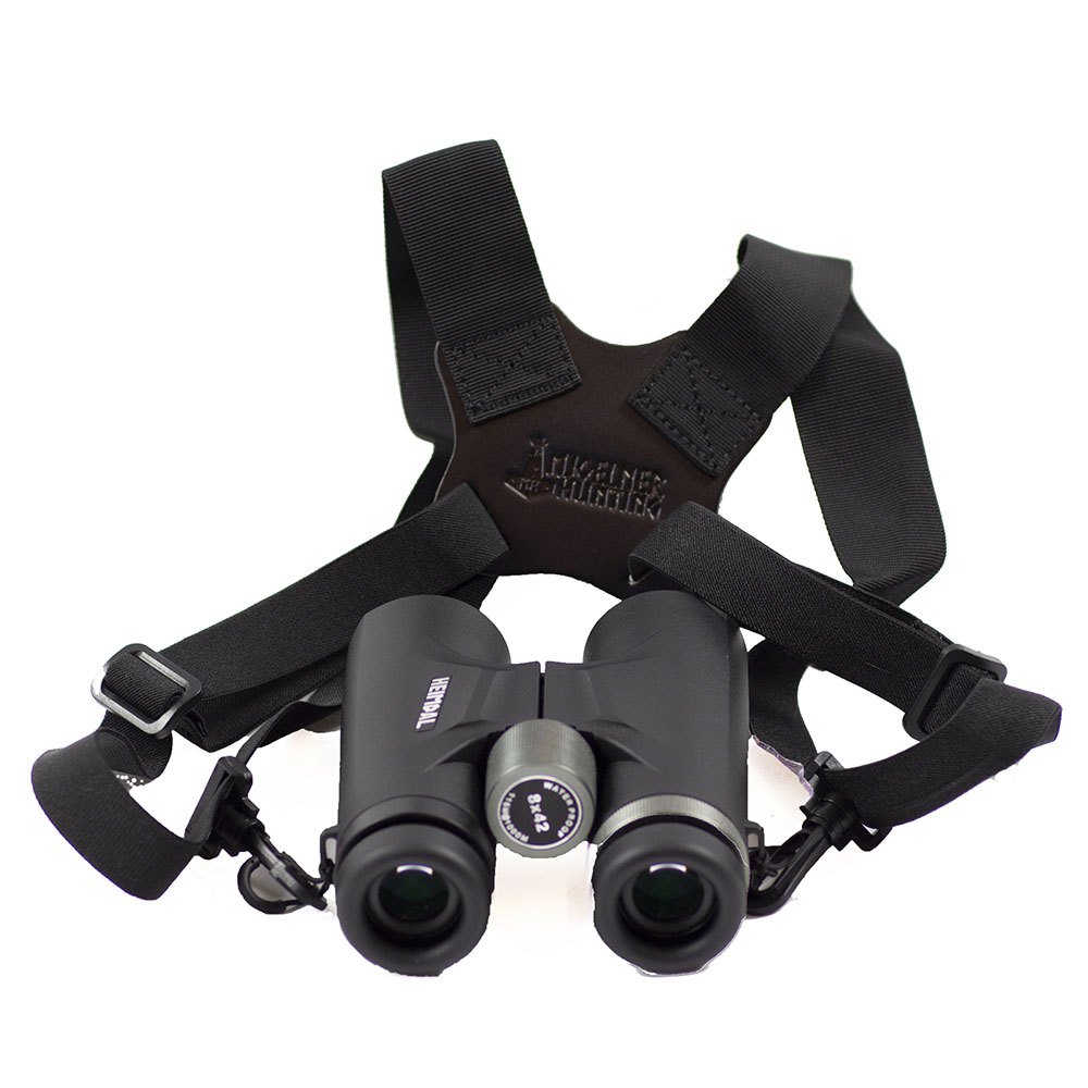 Купить Mjoelner hunting 10214222505 Binocular carrying harness  Black  Охота 7ft.ru в интернет магазине Семь Футов