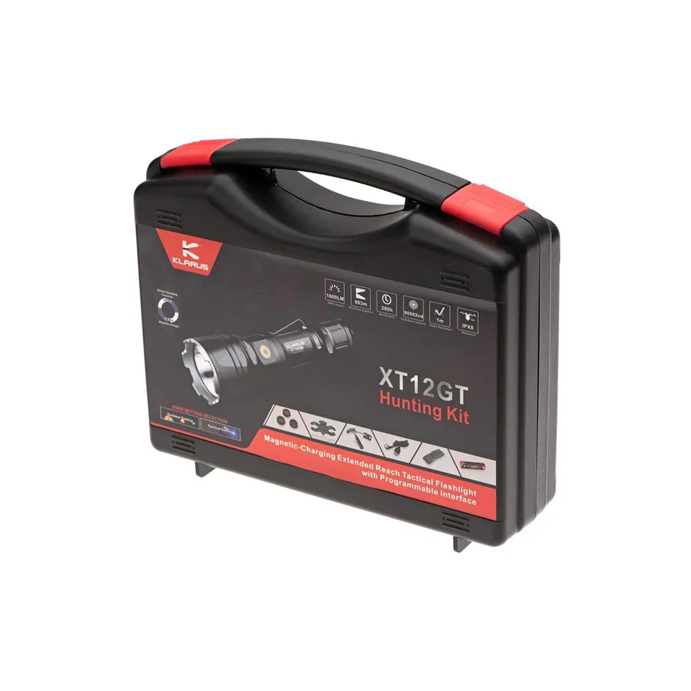 Купить Klarus 10945606000 Фонарик XT12GT Hunting Kit 4000k Black 50x40x30 7ft.ru в интернет магазине Семь Футов