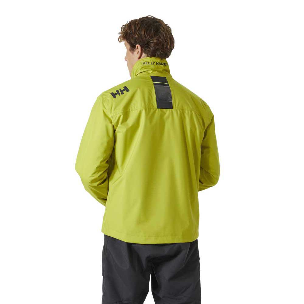 Купить Helly hansen 30253_452-2XL Куртка Crew Midlayer Желтый  Bright Moss 2XL 7ft.ru в интернет магазине Семь Футов