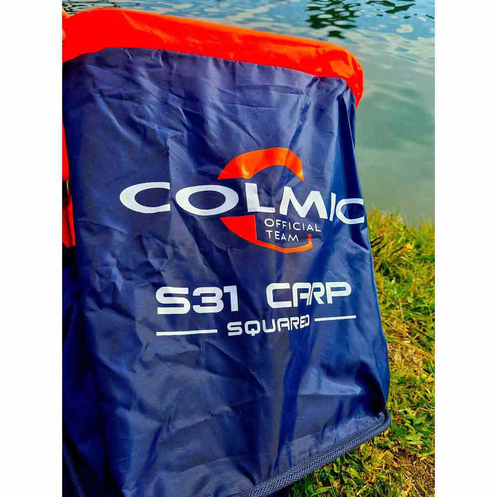 Купить Colmic NACR123E круглый подсак S31 Carp  Blue / Orange 250 cm 7ft.ru в интернет магазине Семь Футов