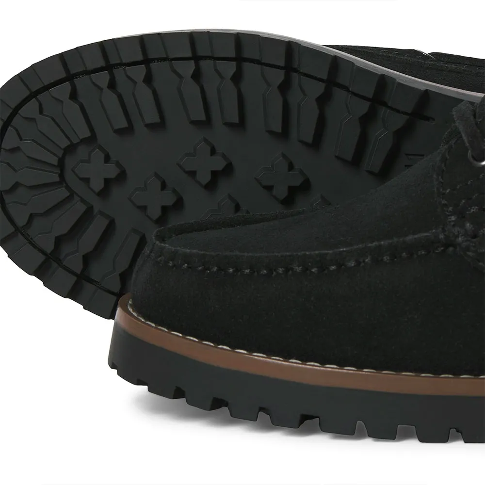 Купить Jack & jones 12285236-black-44 Палубные туфли Brooklyn Suede 35x25x15 EU 44 7ft.ru в интернет магазине Семь Футов