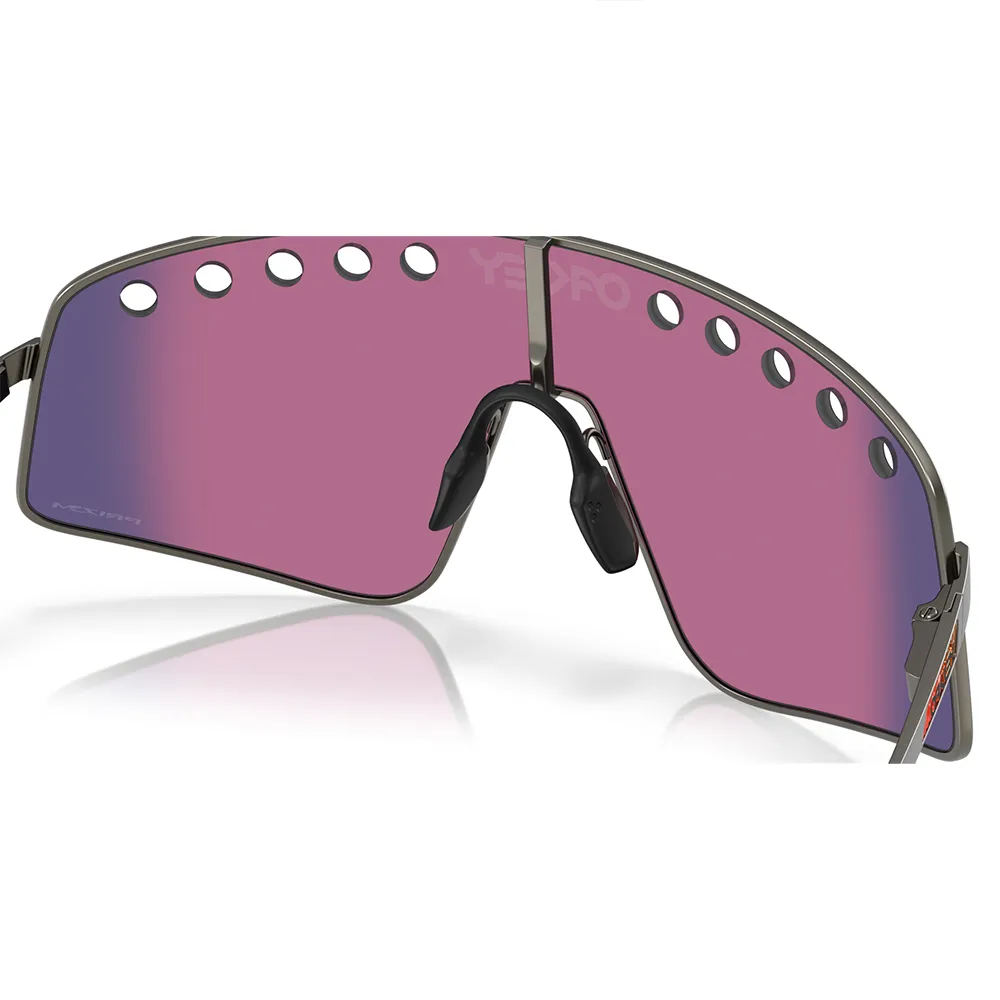 Купить Oakley OO6025-0338-38 Солнцезащитные очки Sutro ti sweep Matte Gunmetal Prizm Road/CAT3 7ft.ru в интернет магазине Семь Футов