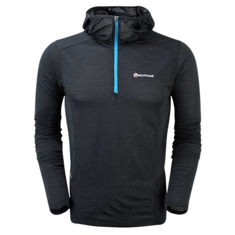 Купить Montane MAMHOBLAX9-XL Базовый слой с длинным рукавом Allez Micro Hoodie Черный Black XL 7ft.ru в интернет магазине Семь Футов