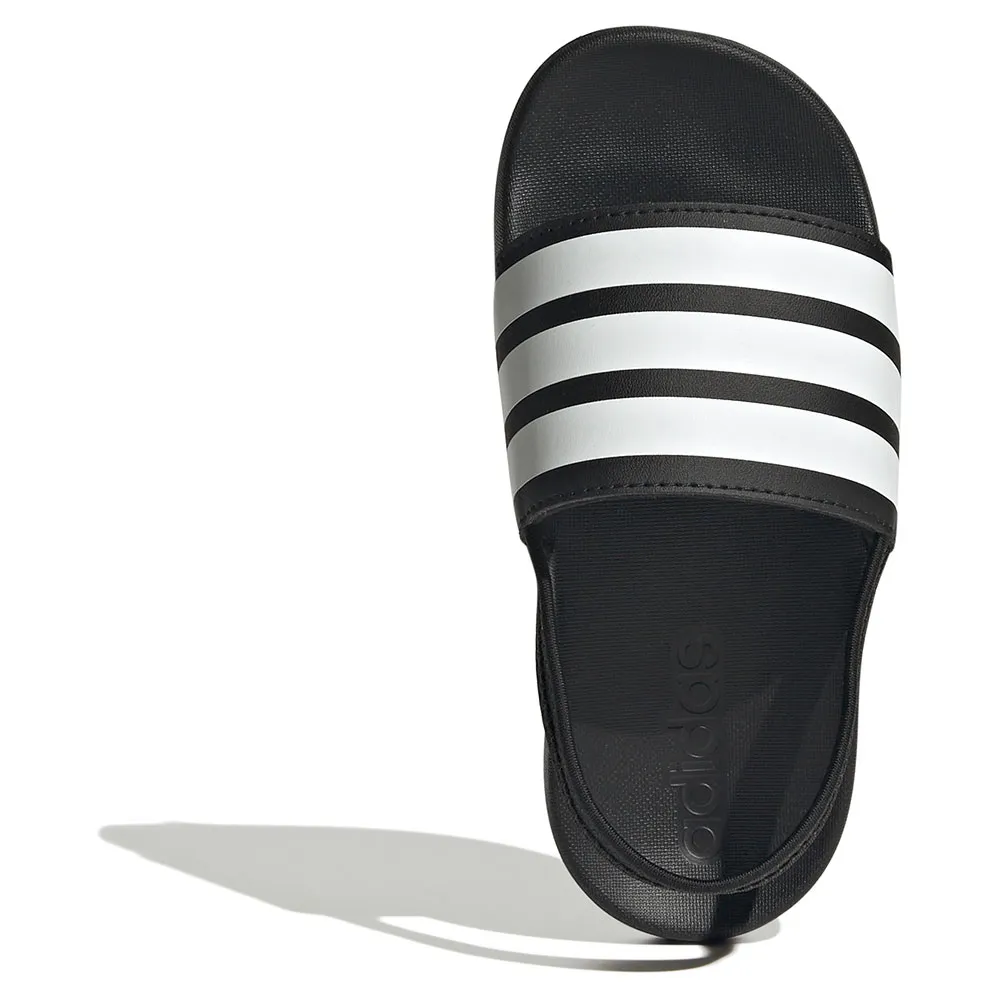 Купить adidas jr5328/32 Детские шлёпанцы для бассейна Adilette Estrap Core Black / Cloud White / Core Black 32x20x10 EU 32 7ft.ru в интернет магазине Семь Футов